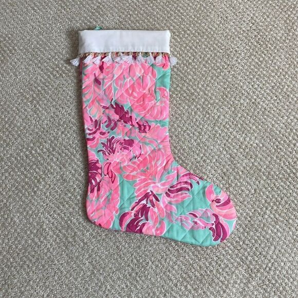 NWOT Lilly Pulitzer Christmas Stocking - Picture 2 of 4